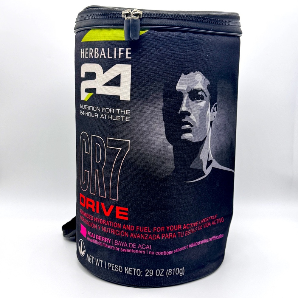 HERBALIFE x CHRISTIANO RENALDO 24 CR7 DRIVE Acai Berry Backpack Cooler